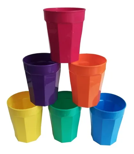 VIHA Vaso Plastico Pack x6 VC242 (48)