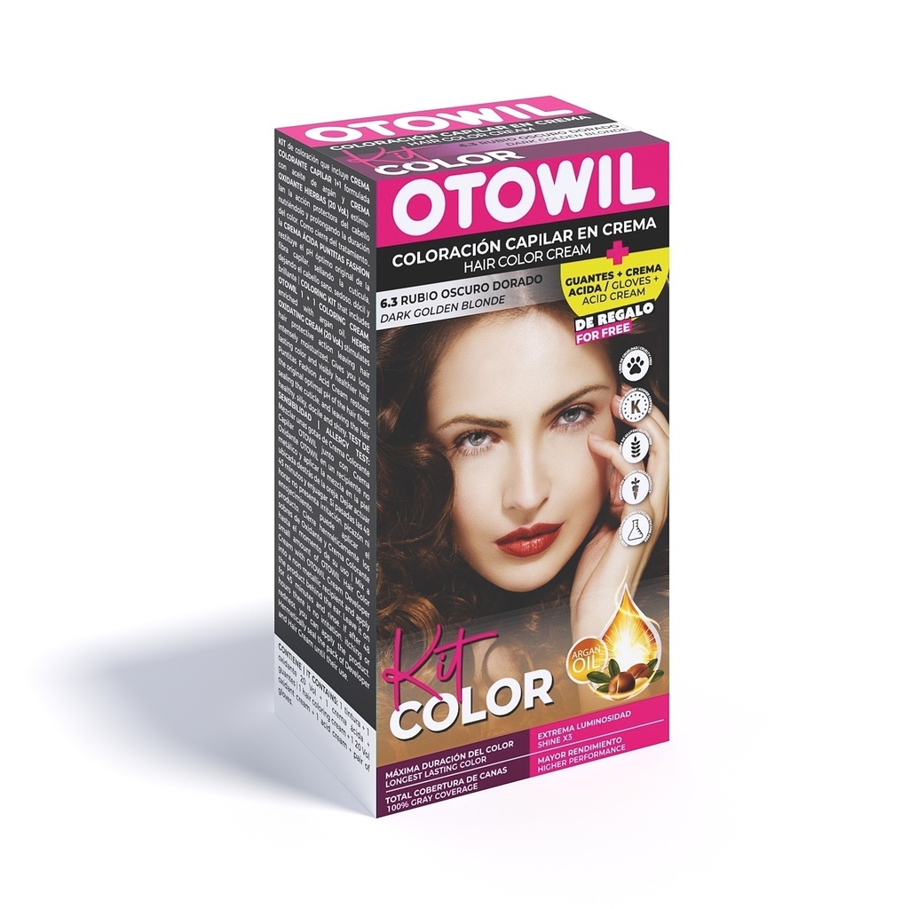 OTOWIL Kit Color 6/3 Rubio Osc.Dorado (20)