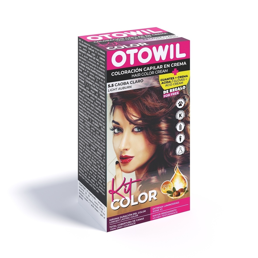 OTOWIL Kit Color 5/5 Caoba Claro (20)