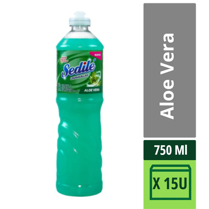SEDILEE Detergente 750ml Aloe Vera x15