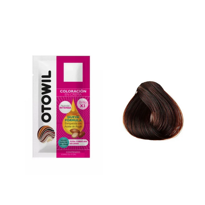 OTOWIL Crema Color Cap. 5/25 sobre 50gr x6 Chocolate
