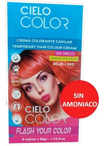 OTOWIL Cielo Color Rojo sobre 50gr x6