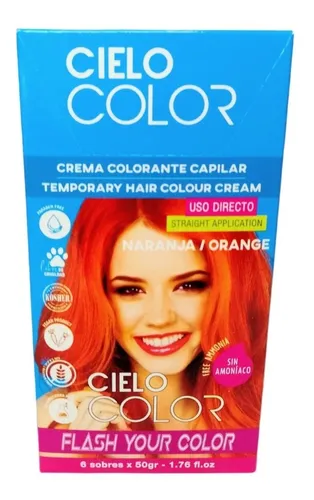 OTOWIL Cielo Color Naranja sobre 50gr x6