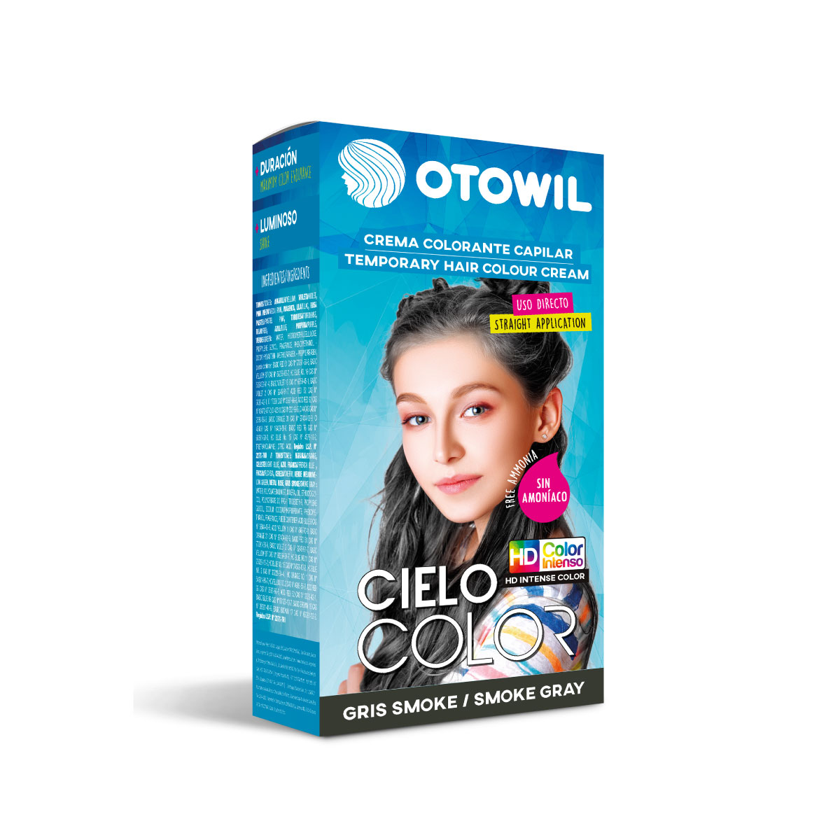 OTOWIL Cielo Color Gris Smoke sobre 50gr x6