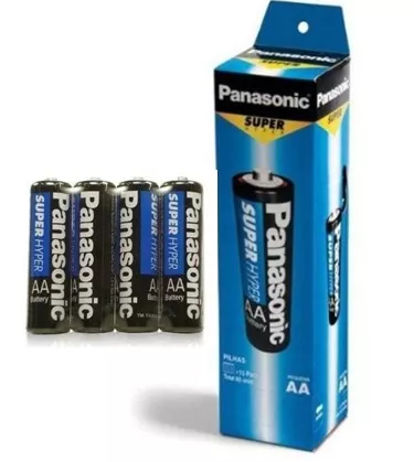 PANASONIC Pila Carbon Tubo AA 12x4