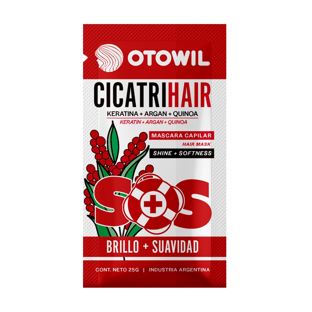 OTOWIL Cicatrihair Keratina y Argan sobre 25gr x24