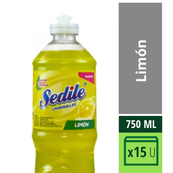 SEDILEE Detergente 750ml Limon x15