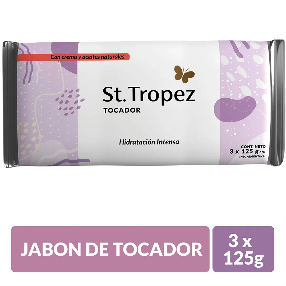 LM Jabon St.Tropez 3x125grs Hidrat. x20