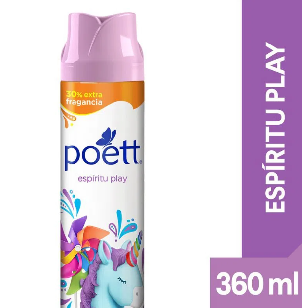 Poett Aero 360ml Espiritu Play x6