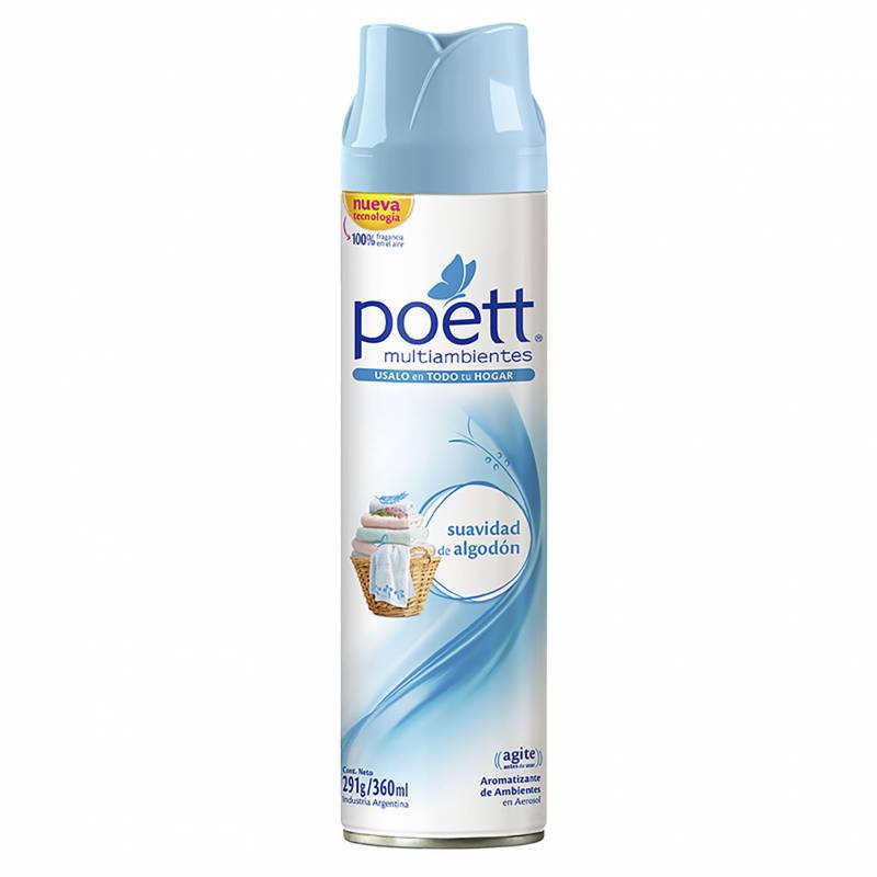 Poett Aero 360ml Suav. Algodon x6