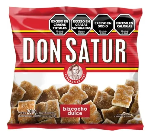 Don Satur Bizcocho Dulce 200grs x30