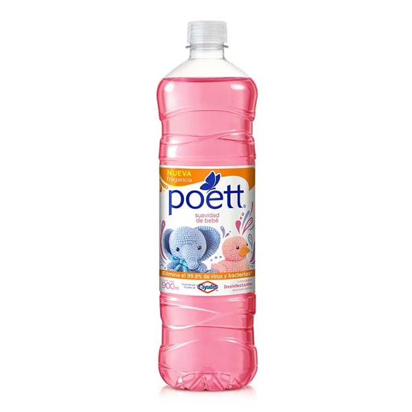 Poett Limp. 900ml Suav. Bebe x12