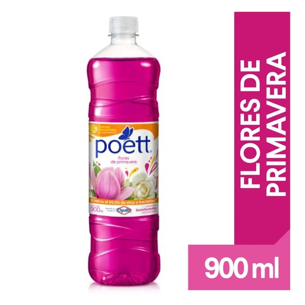 Poett Limp. 900ml Flores Primavera x12