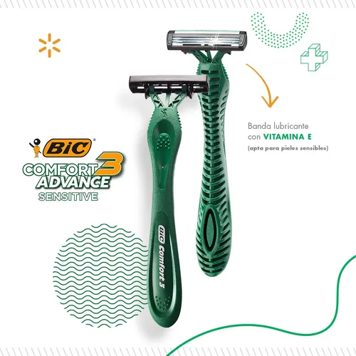 BIC Afeita. Comfort 2H FLEX BOX x12