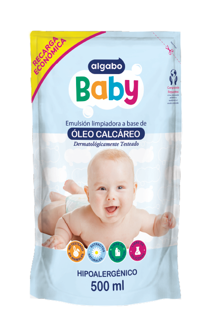 ALGABO Baby Oleo Calcareo 500ml D/P x8