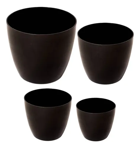 GEM. Maceta Umbra 18 Negra