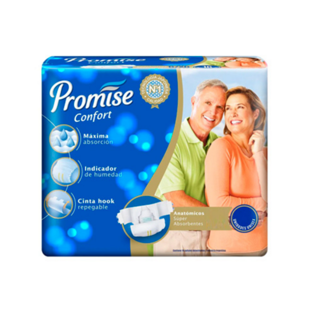 PROMISE Pañal Adulto Comfort G/XG 20u x4 -31320