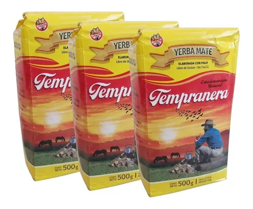 TEMPRANERA Yerba Mate 500gr x10