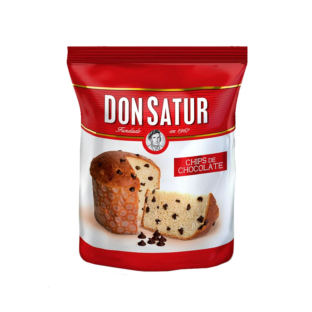 Don Satur Pan Dulce 400gr C/Chips x6