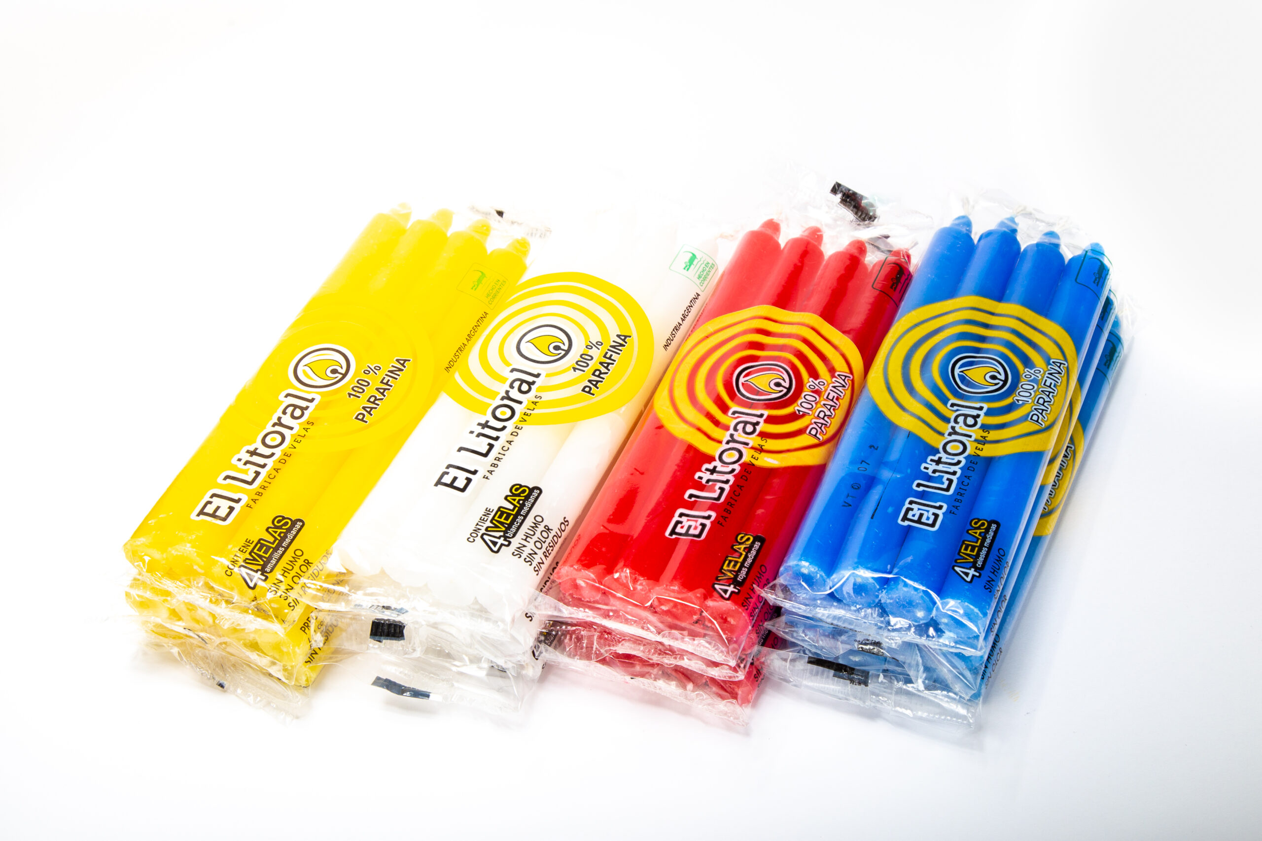 El Litoral Vela Parafina Med. Negra (25)