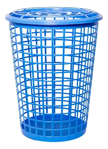 GEM. Cesto de Ropa 60L Red. Azul Capri