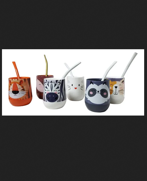 Beru Mate Pack Individual Deco. Animalitos