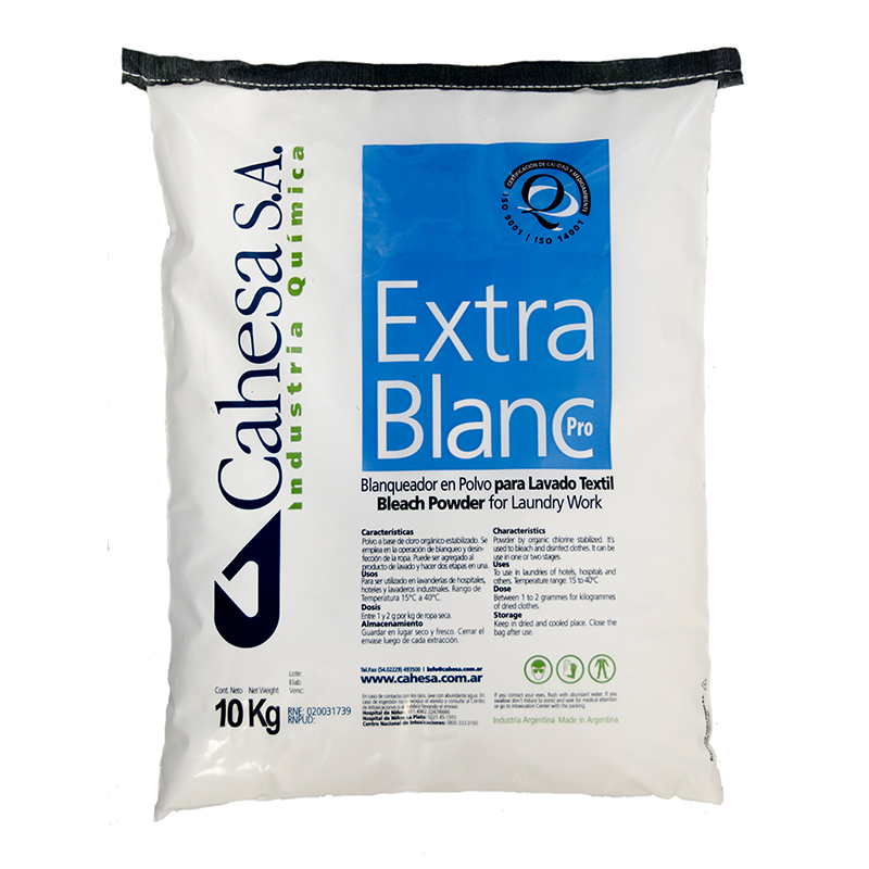 CAHESA Extra Blanqueador x10 Kgs