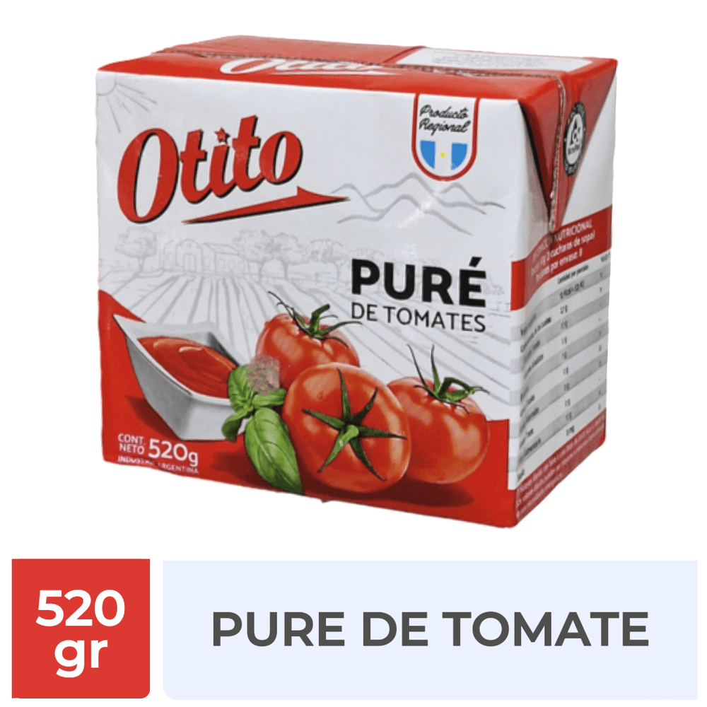 OTITO Pure de Tomate x12