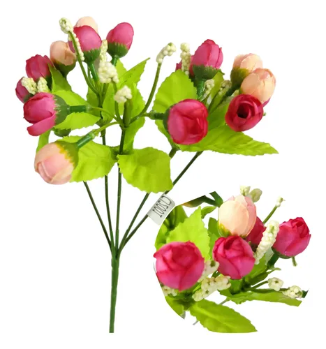 ENCA. Ramo Rococo c/15 flores x2 EA35-01-07