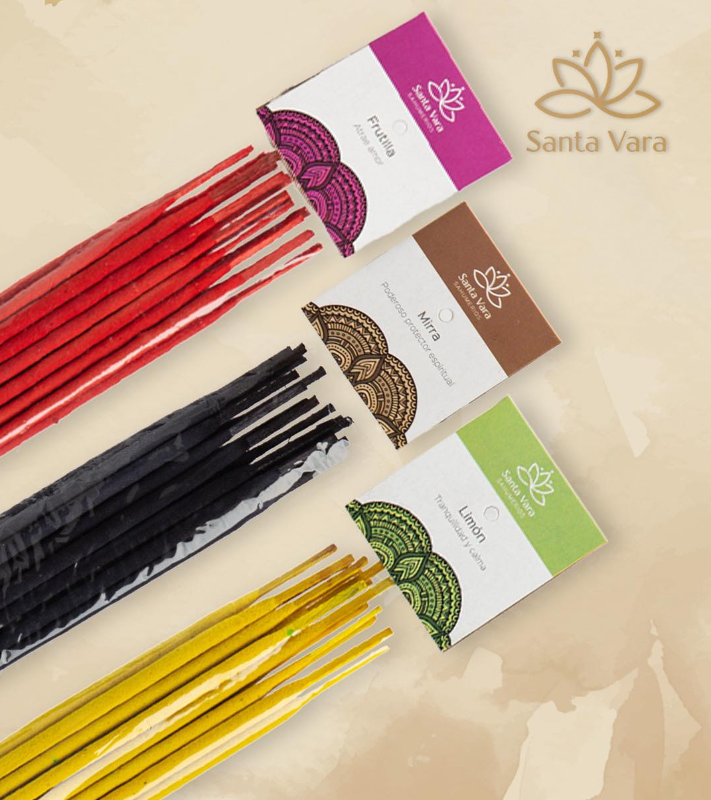 Santa Vara Sahumerios 15u Mirra