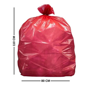 Bolsa ECO Res. 80x110*10 ROJA