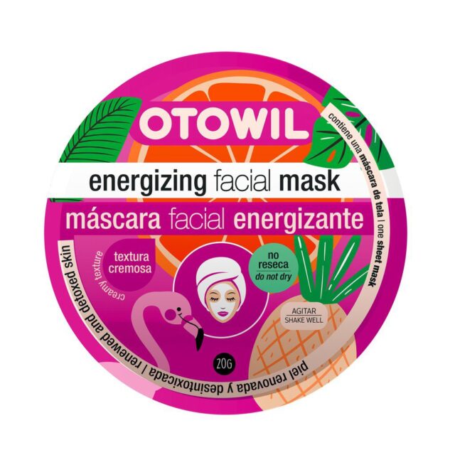 OTOWIL Mascara Facial Tela Energ. Sachet 20gr x12