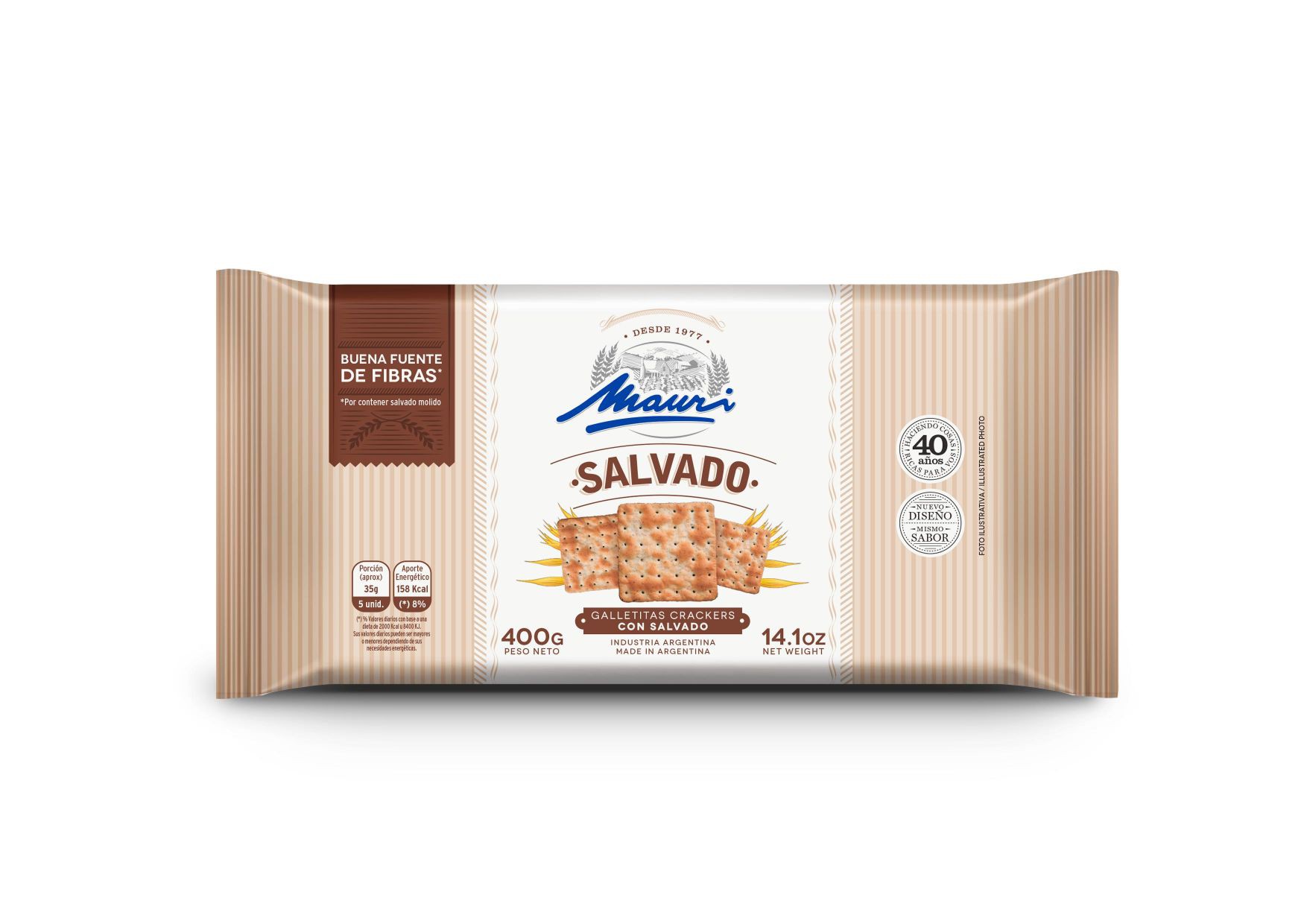 MAURI Salvado 400gr x12