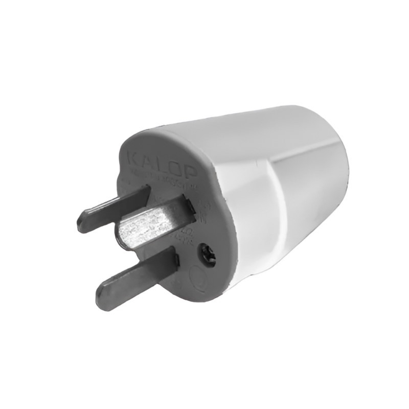 ELECT. Ficha Macho Bipolar C/Neutro Kalop