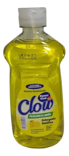 CLOW Det. Concentrado 300ml Limon x18**