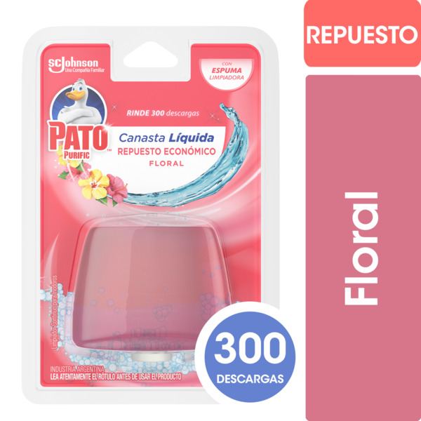 Pato Canasta Liq. Rto. Floral (12)