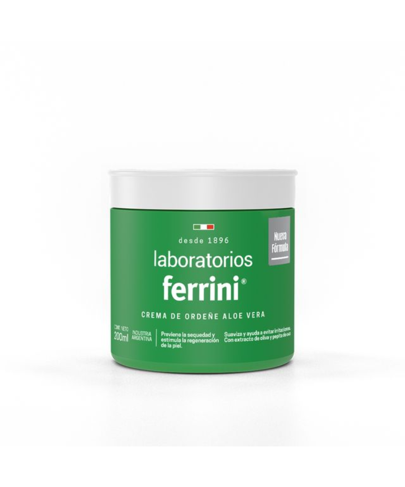 FERRINI Crema Ordeñe Aloe 200ml (12)