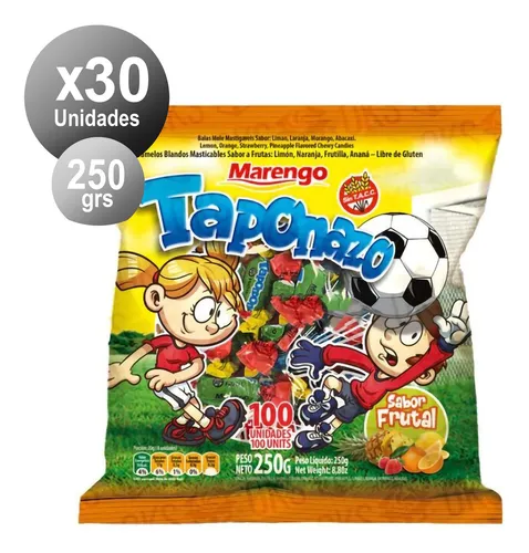 MARENGO* CAJA Masticable Taponazo Fruta x30 -22550