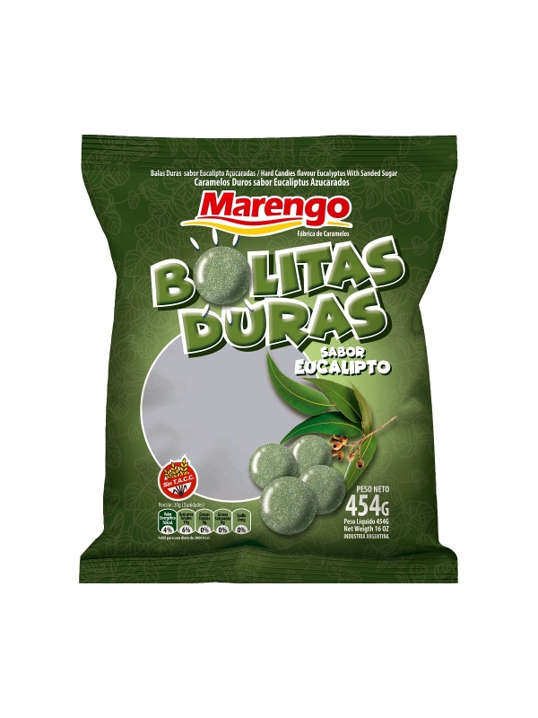 MARENGO* CAJA Caramelo Bolita Eucaliptus x12 -10629