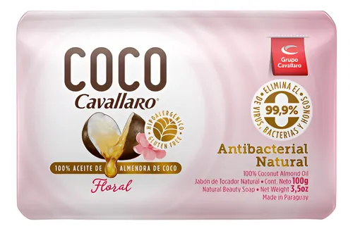 Cavallaro Jabon Toc. Coco Floral 100gr x3 (12)