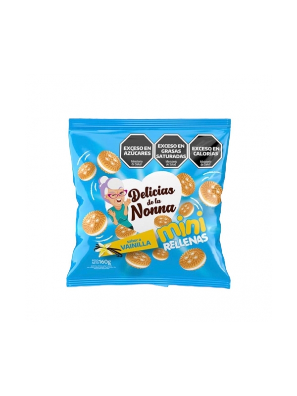 EDRA Mini Rellenas 160gr Vainilla DDLN x24