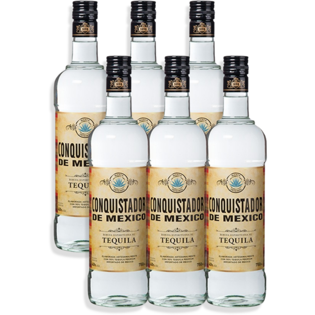 DELLE. Conqui. Mexico Tequila 750cc x6 -1239