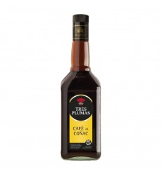 DELLE. Tres Plumas Licor Cafe/D.Leche 750cc (6)-2225