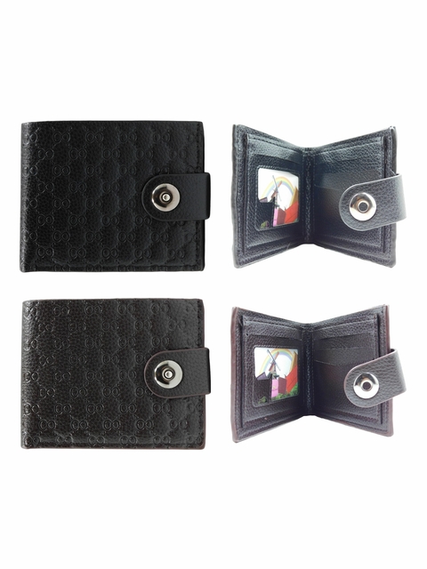 ENCA. Billetera C/Broche+Aplique Ecocue. EA35-14-11