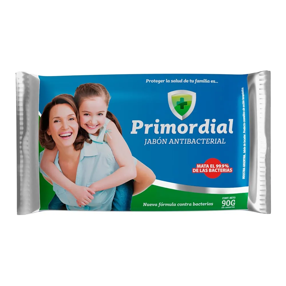 LM Jabon Primordial Antibacterial 3x90gr x20