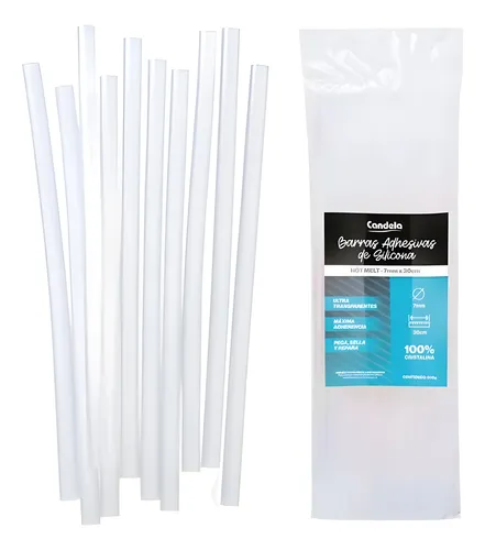 Candela Barras Adhesiva Silico. 7mm x30cm 42u 500gr (40)