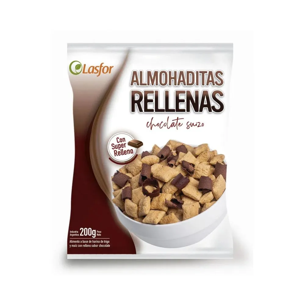 LASFOR Almohaditas Chocolate 200gr x18