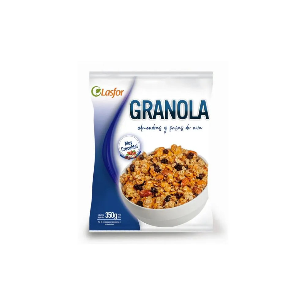 LASFOR Granola 350gr Almendra Y Pasa Uva (18)