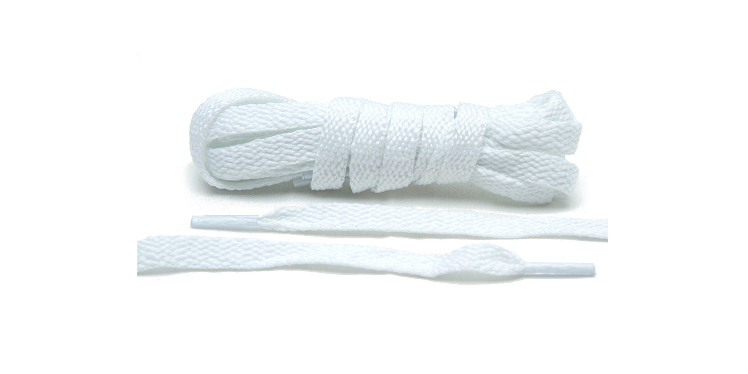 JACSA Cordon 110cm Blanco x6 Pares