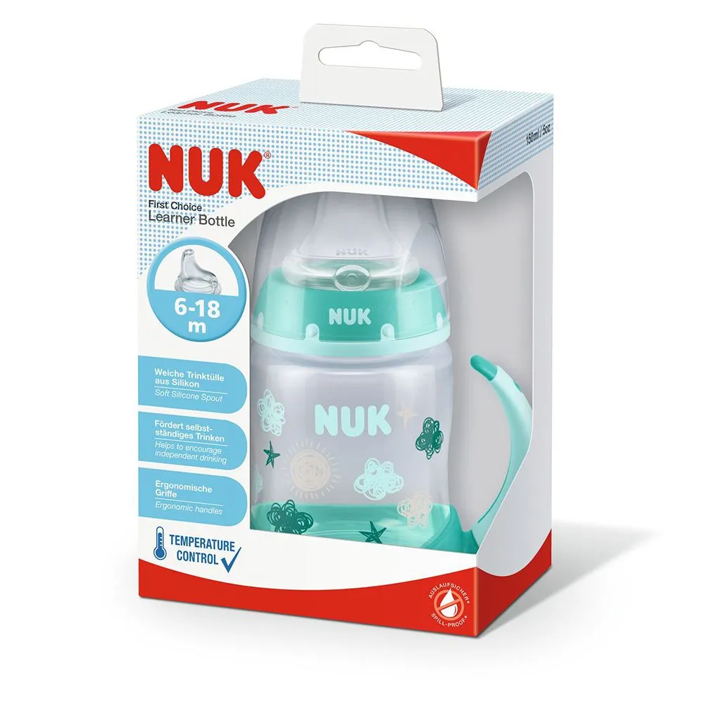 NUK Vaso Aprend. 150ml Cont. Temp. Verde Cl.
